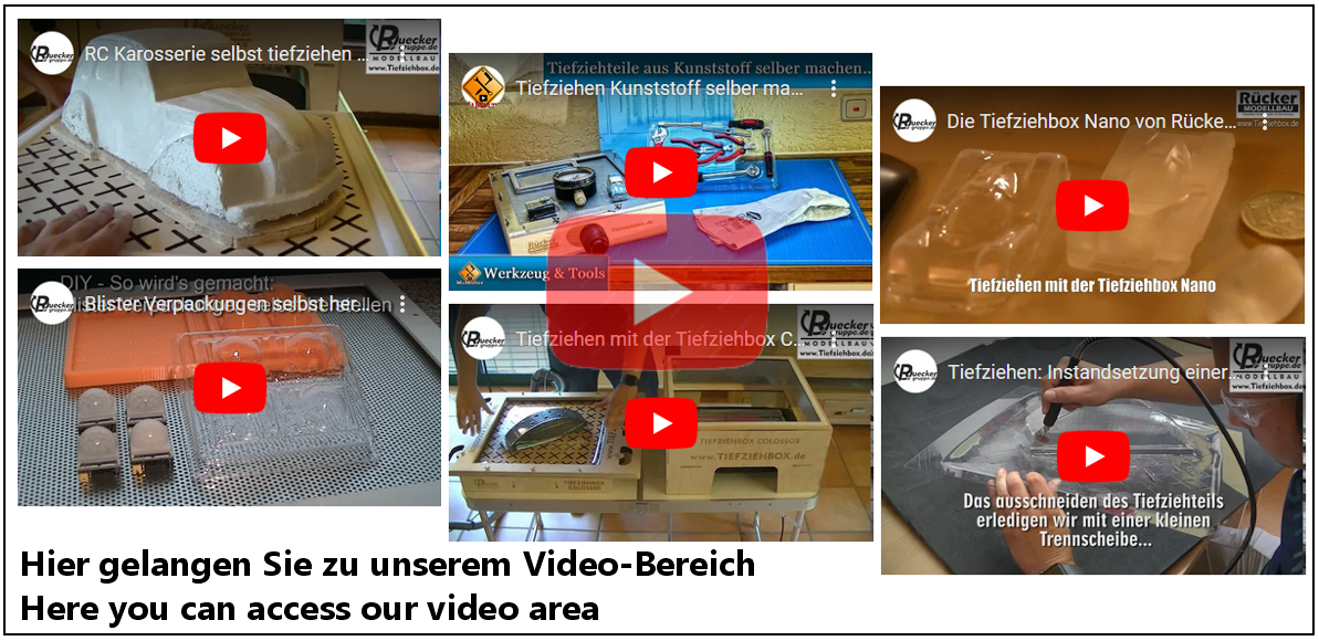 Video-Bereich zu unseren Tiefziehboxen