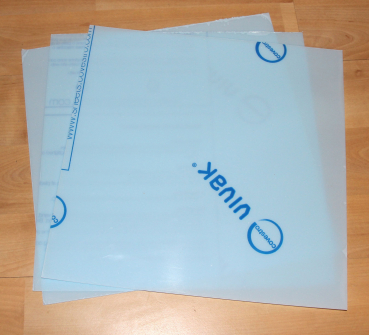 Tiefziehmaterial PET-G ca. 250 x 250 mm