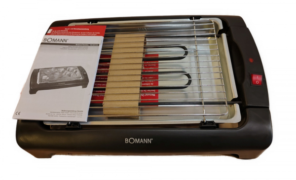 Bomann Barbecue-Tischgrill BQ 1240 N CB - für Tiefziehboxen Colossos und Professional geeignet!